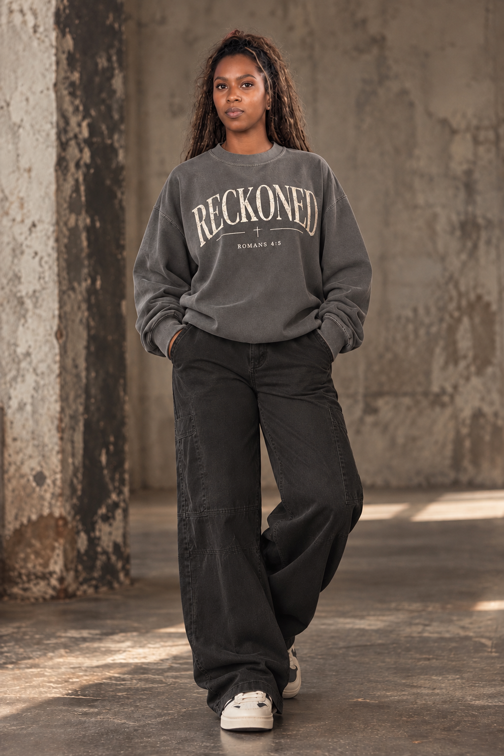 Reckoned Romans 4:5 Crewneck
